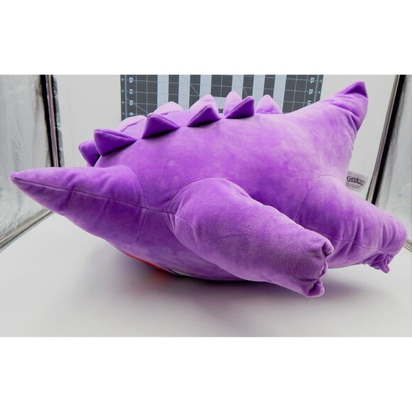 Pokémon Gengar 18 In Plush Stuffed Toy Game Freak 2023 Purple Nintendo Creature - Picture 8 of 9